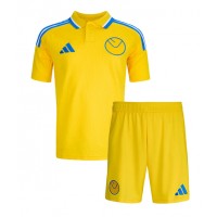 Maglia Calcio Leeds United Seconda Divisa Bambino 2024-25 Manica Corta (+ pantaloncini)